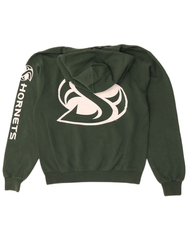 Champion Herre Sacramento Graphic Hoodie Jumper Small Green