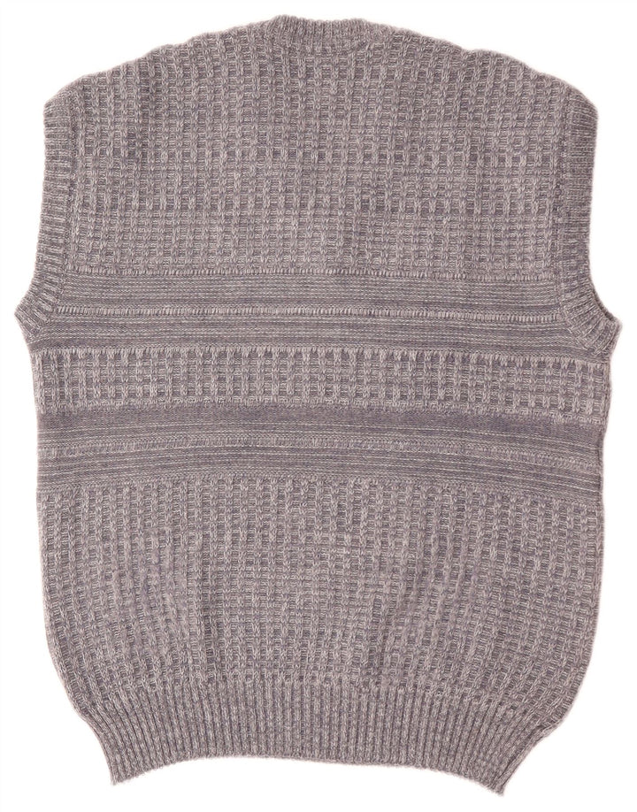 Vintage herrevest tanktop stor grå