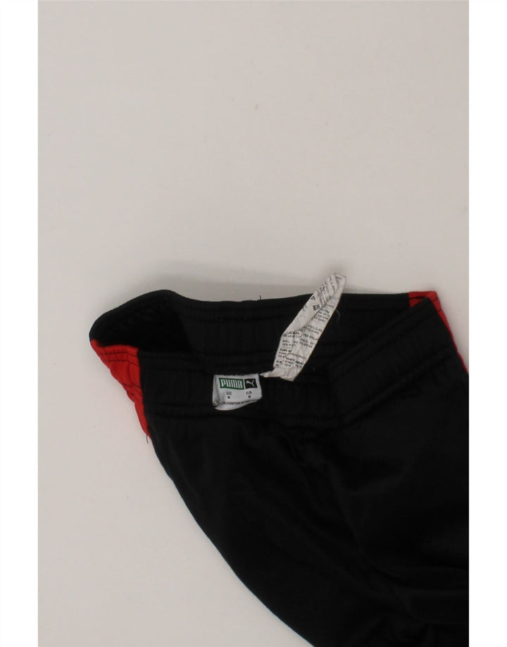 PUMA Boys Tracksuit Trousers Joggers 5-6 Years  Black Colourblock Vintage Puma and Second-Hand Puma from Messina Hembry 