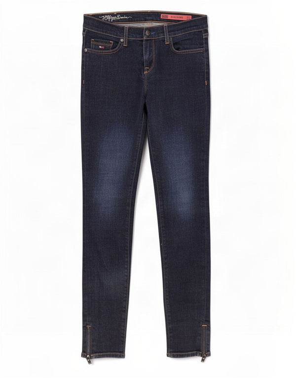 Tommy Hilfiger Womens Nina Skinny Jeans W28 L30 Navy Blue Cotton