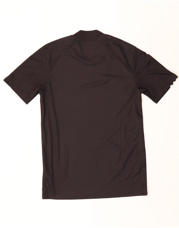 Adidas Herre Aeroready T-Shirt Top Lille Sort Colourblock Polyester
