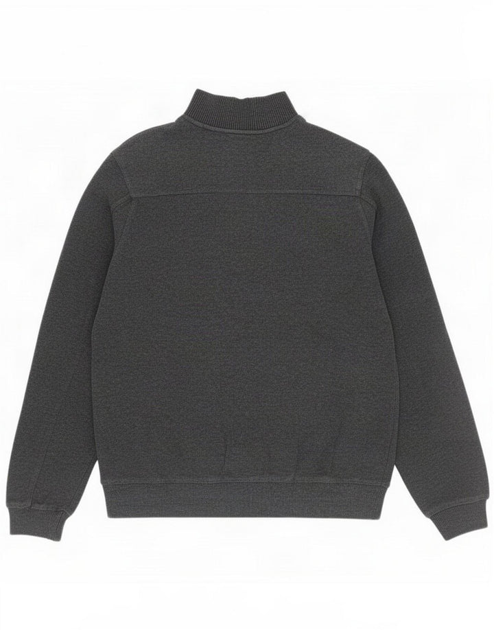 John Partridge Sweater med lynlås til mænd Medium Grå Bomuld