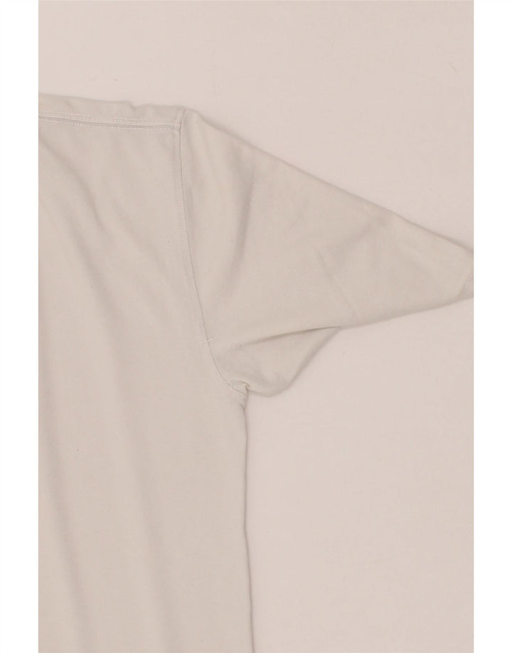 TOMMY HILFIGER Mens Graphic T-Shirt Top Small White Cotton Vintage Tommy Hilfiger and Second-Hand Tommy Hilfiger from Messina Hembry 