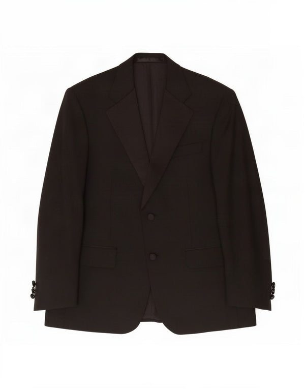 Marks & Spencer Herre 2 Button Blazer Jacket UK 38 Medium Black