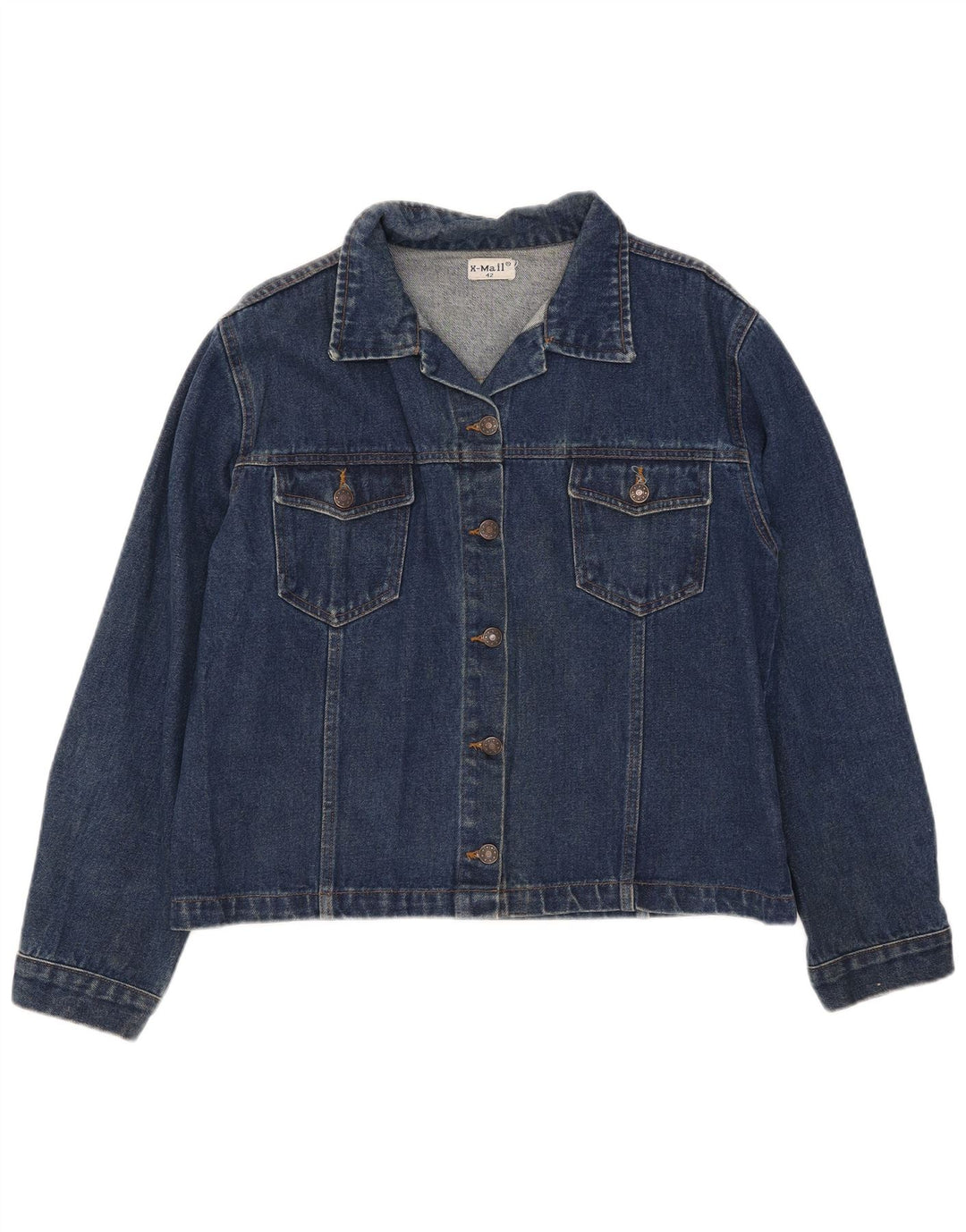 X-Mail Dame denimjakke IT 42 Medium Navy Blue