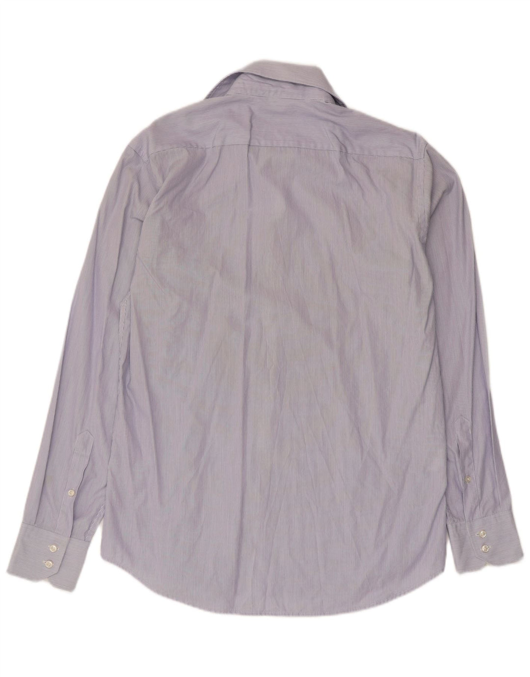 Hugo Boss Herre Regular Fit skjorte str. 39 15 1/2 Medium Blue Pinstripe