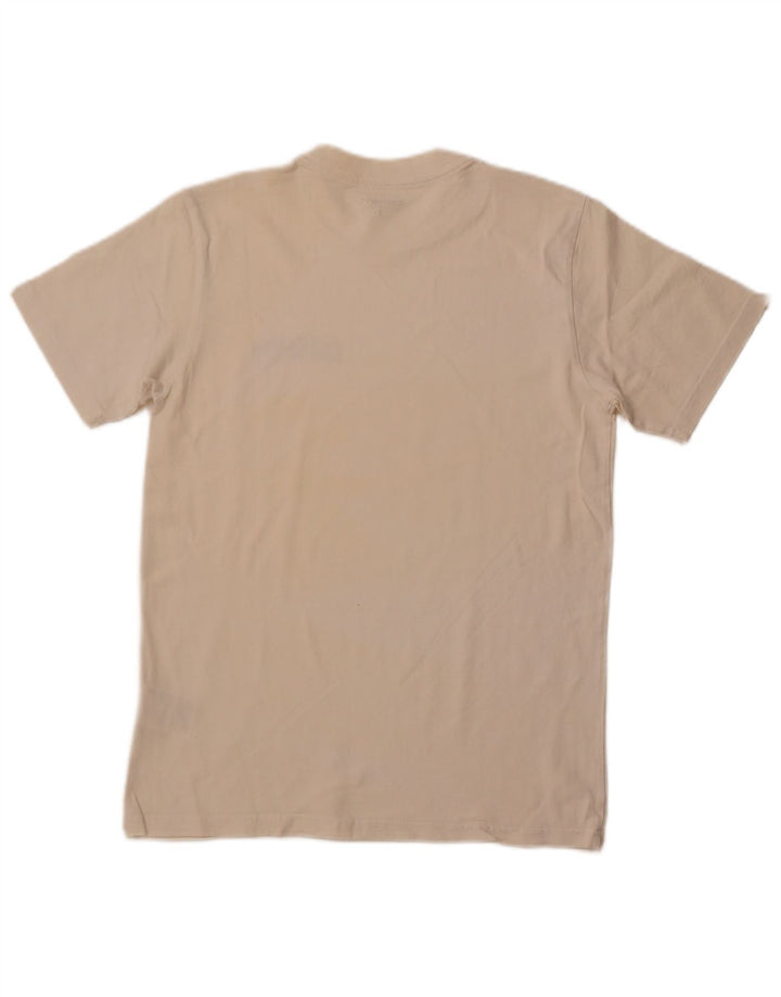 CARHARTT Herre grafisk T-shirt Top Small Off White Bomuld