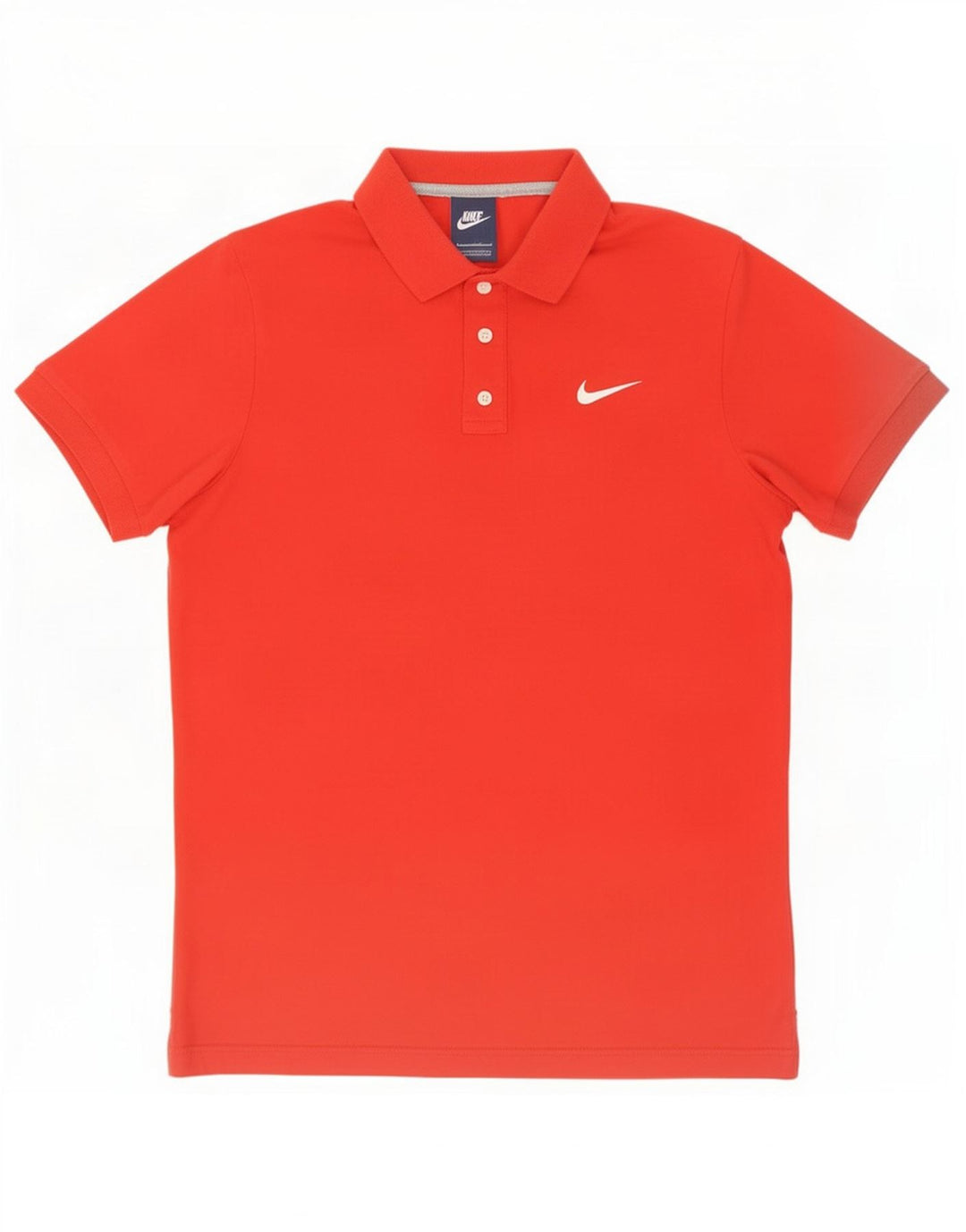 Nike Poloskjorte til mænd, stor rød bomuld