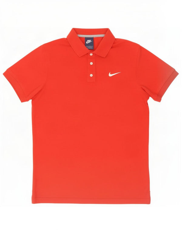Nike Poloskjorte til mænd, stor rød bomuld