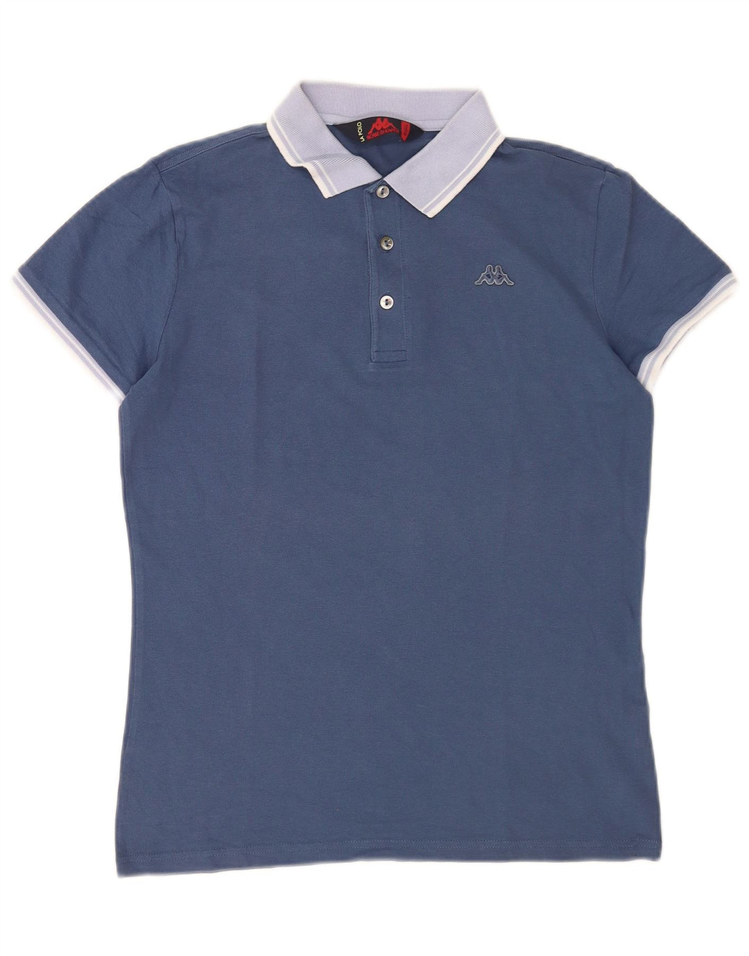 Kappa herre polo shirt lille blå farveblok