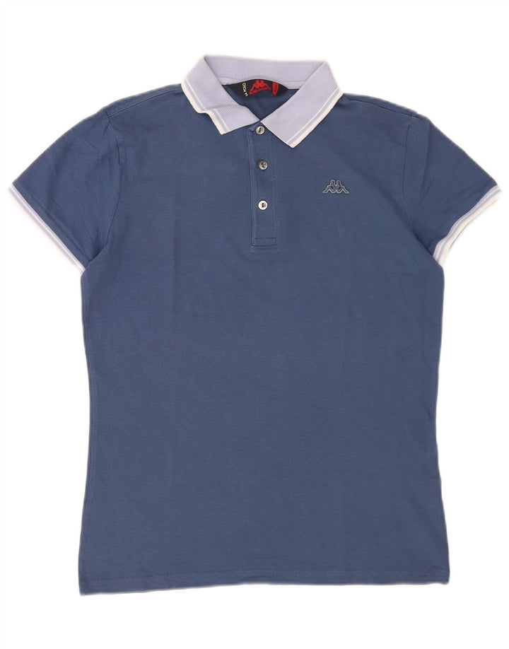 Kappa herre polo shirt lille blå farveblok