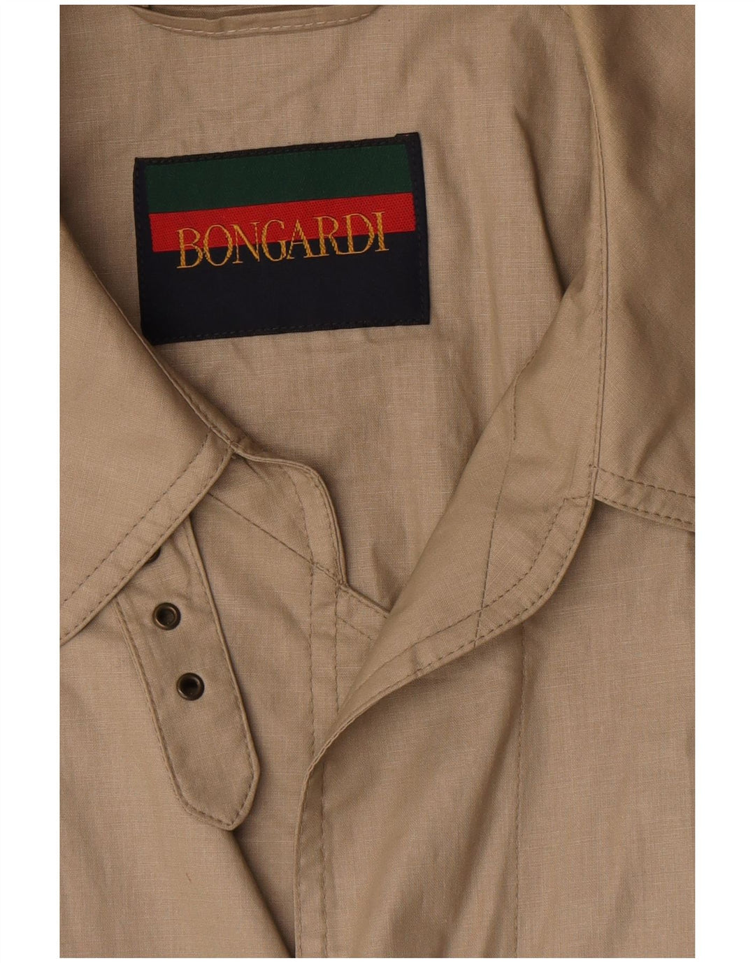 Bongardi Herre Trench Coat UK 38 Medium Beige