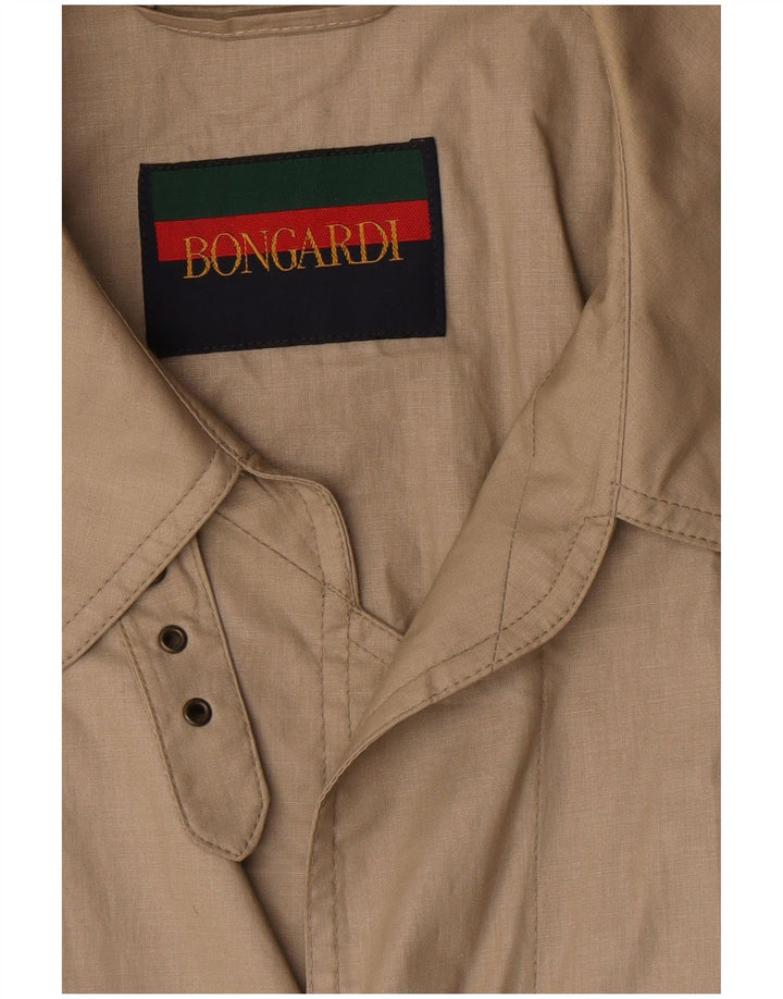 Bongardi Herre Trench Coat UK 38 Medium Beige