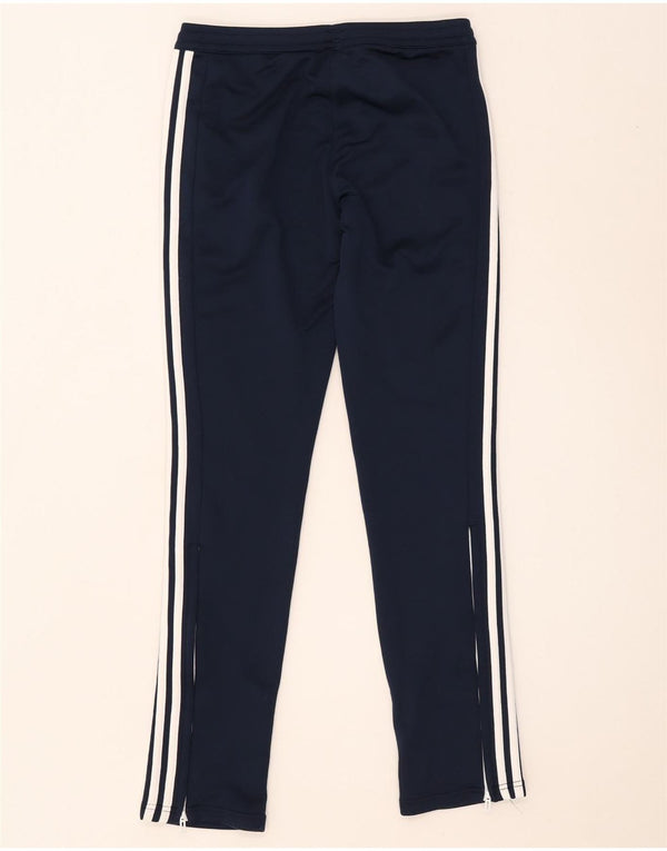 Adidas Womens Climalite træningsdragt Bukser UK 8/10 Small Navy Blue
