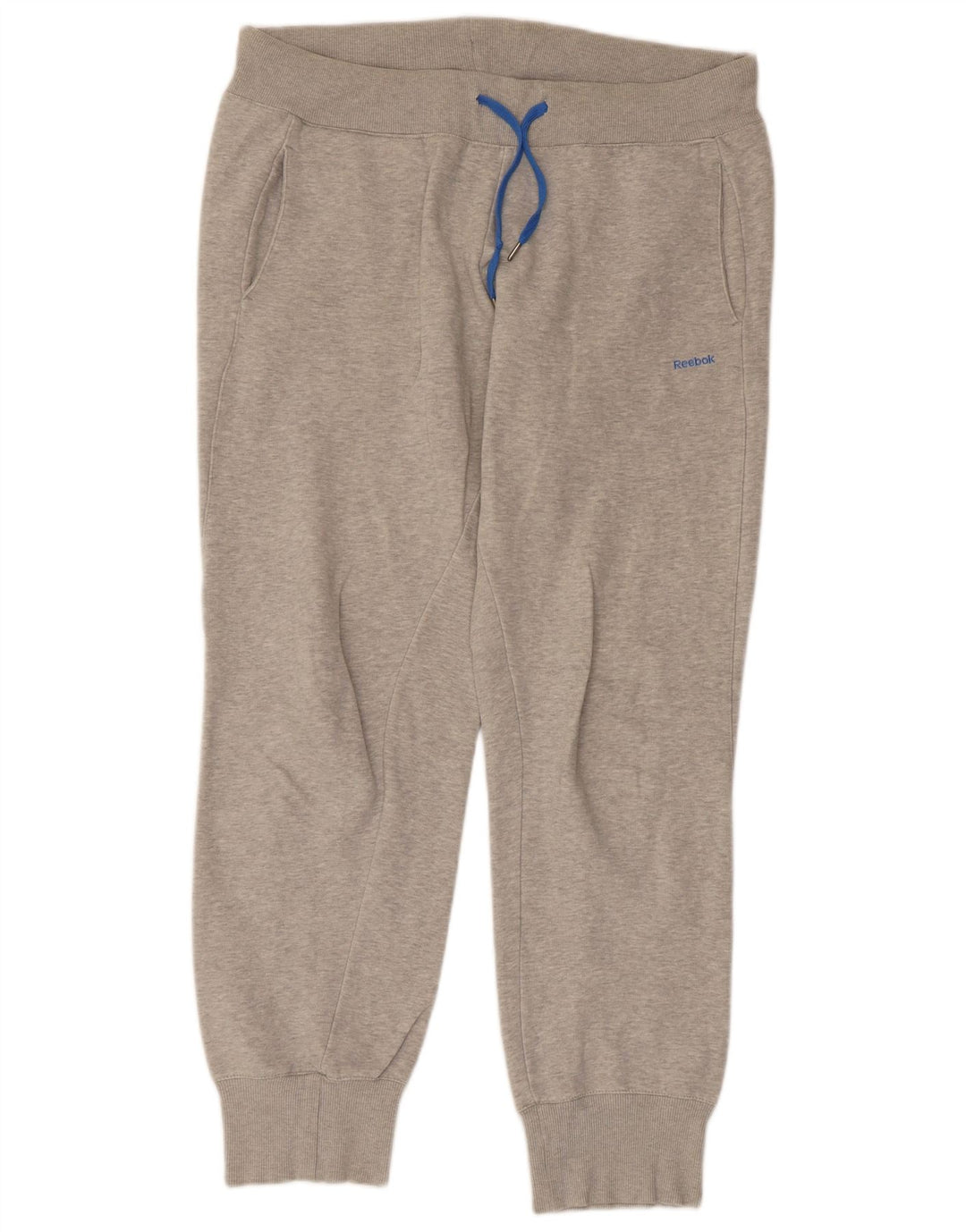 REEBOK Herre træningsdragt Bukser Joggers Large Grå Bomuld