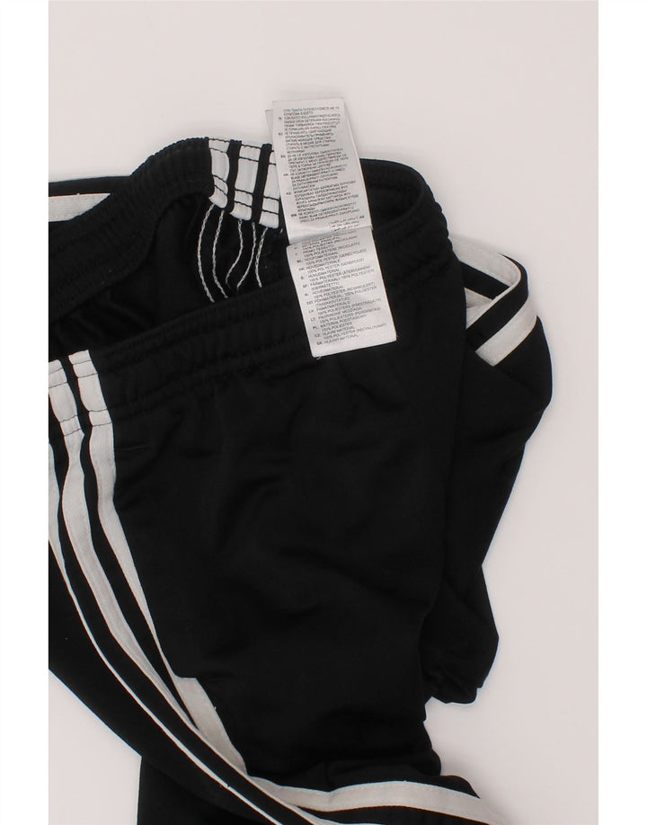 Adidas Boys Aeroready Tracksuit Bukser 9-10 år Sort polyester