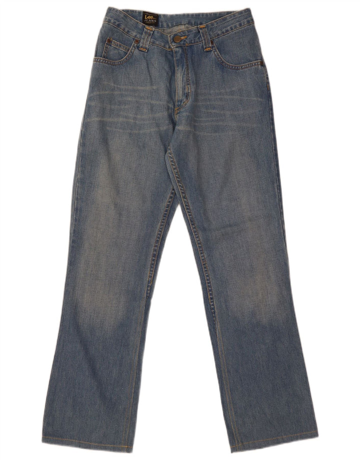 Lee Womens Felton Flared Jeans W31 L33 Blå Bomuld