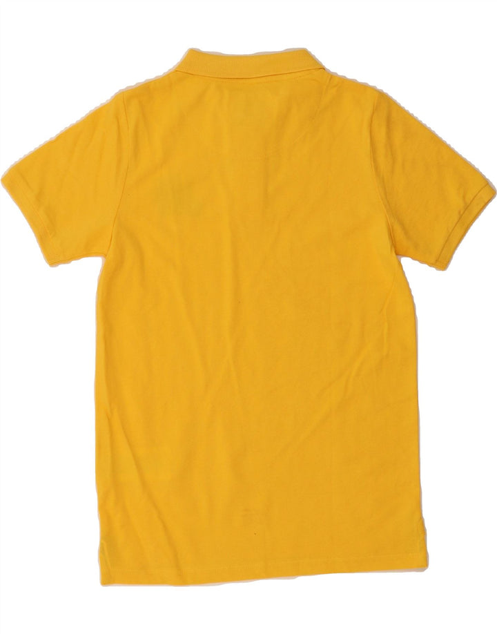 JACK WILLS Boys Polo Shirt 10-11 Years Yellow Cotton Vintage Jack Wills and Second-Hand Jack Wills from Messina Hembry 