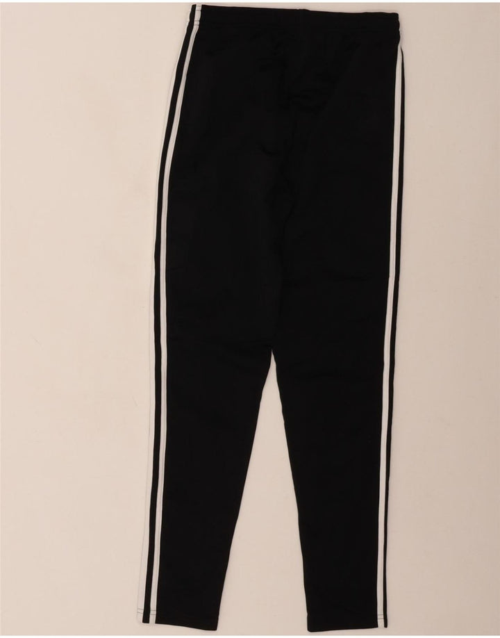 ADIDAS Boys Tracksuit Trousers 13-14 Years  Black Polyester