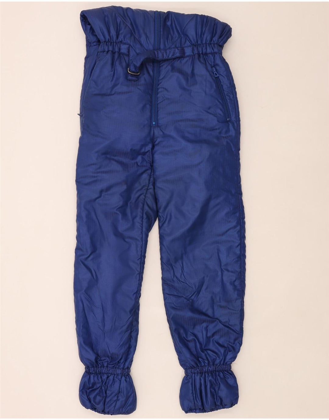 Ellesse Dame Ski Jumpsuit IT 46 Large Navy Blue Nylon