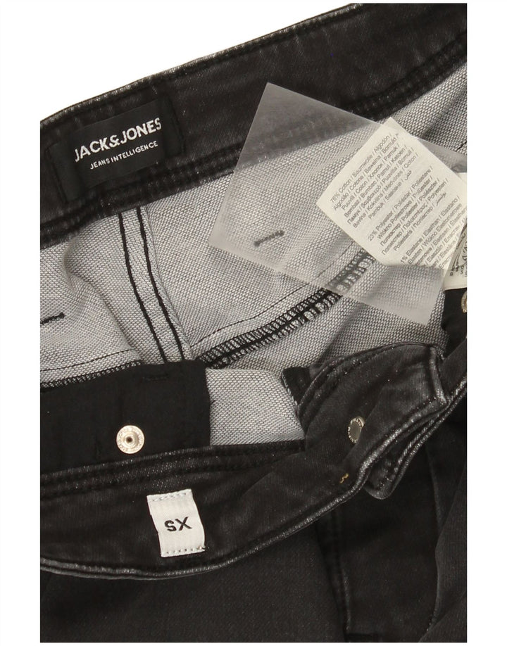 Jack & Jones Herre Regular Denim Shorts XS W28 Grå Bomuld