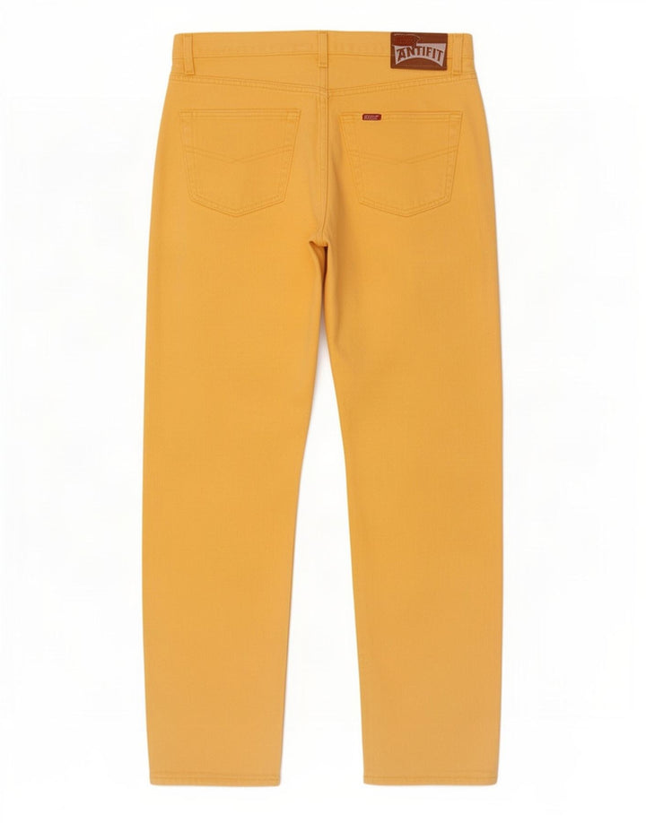 Rifle Herre Straight Jeans W32 L29 Gul