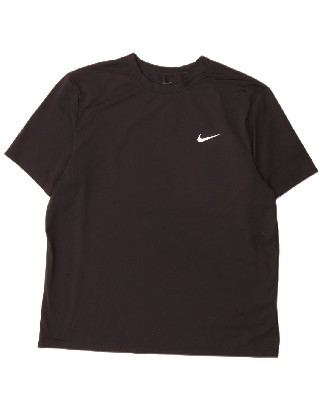 Nike Herre Dri Fit T-shirt Top Stor sort polyester