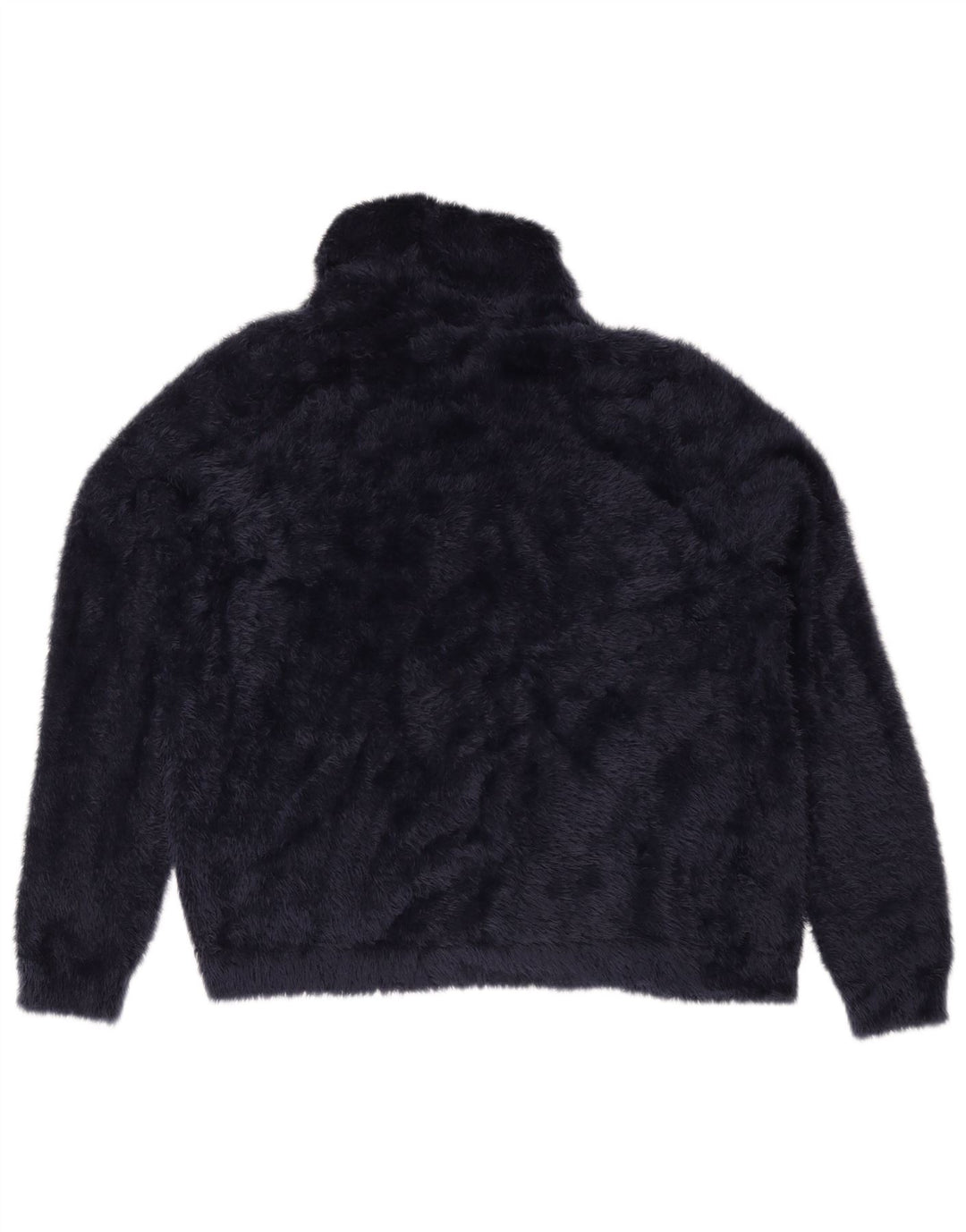 Marks & Spencer dame cardigan sweater UK 18 XL marineblå polyamid
