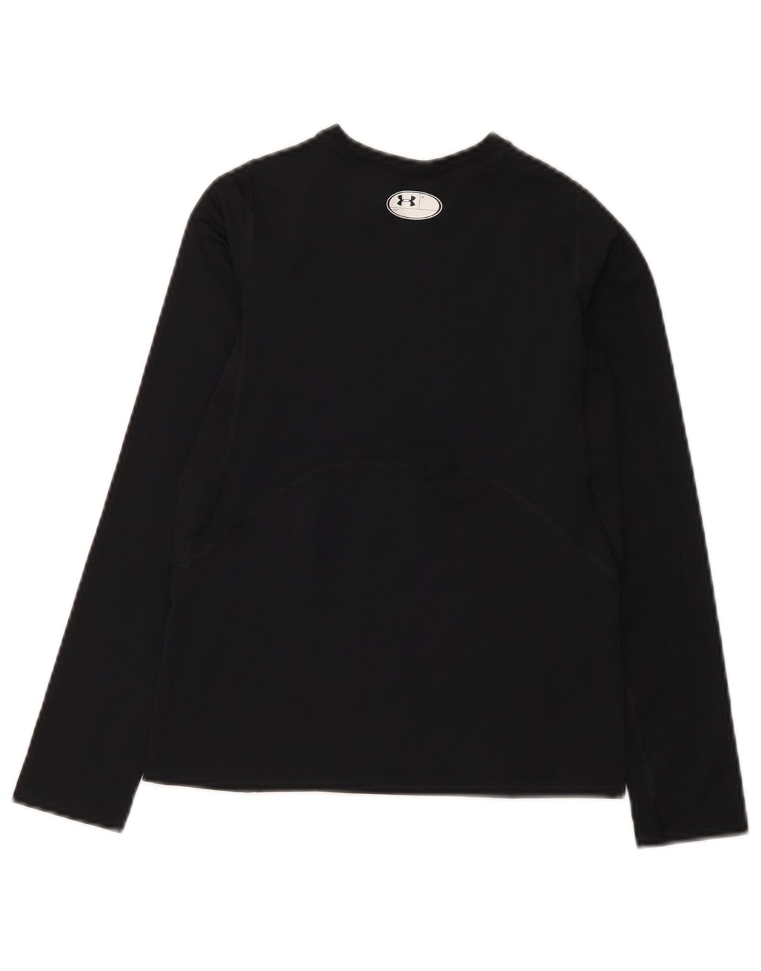 Under Armour Boys Heat Gear Top Langærmet 9-10 år Medium Sort