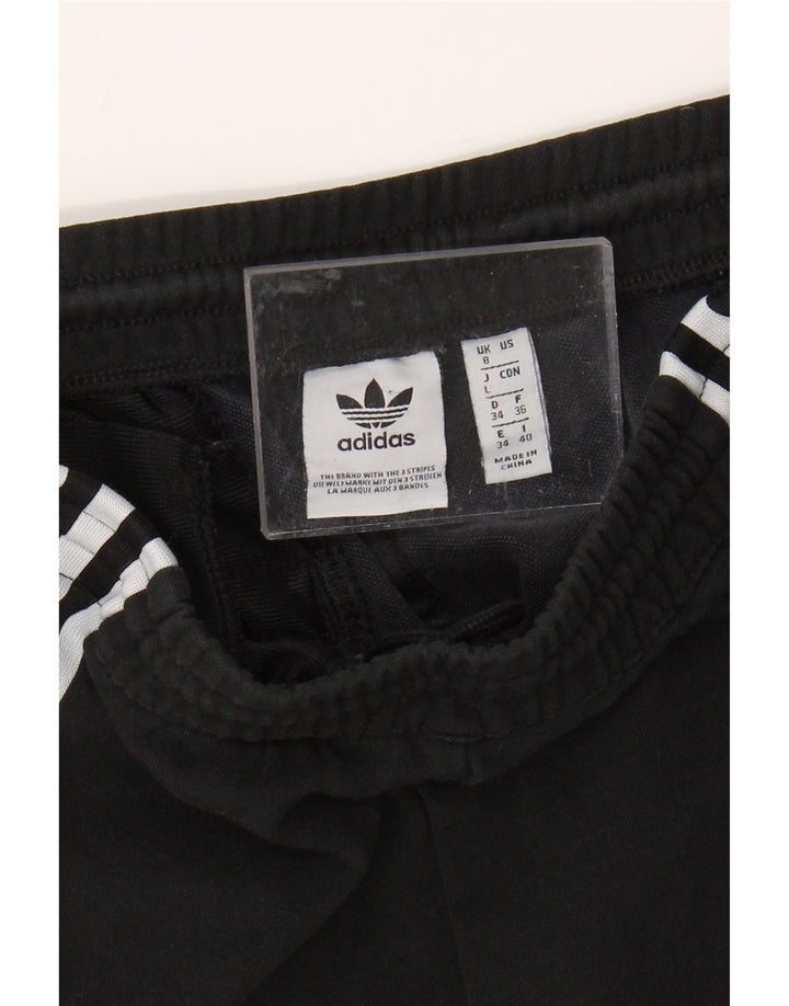 ADIDAS Træningsdragtsbukser til kvinder UK 8 Small Black Polyester