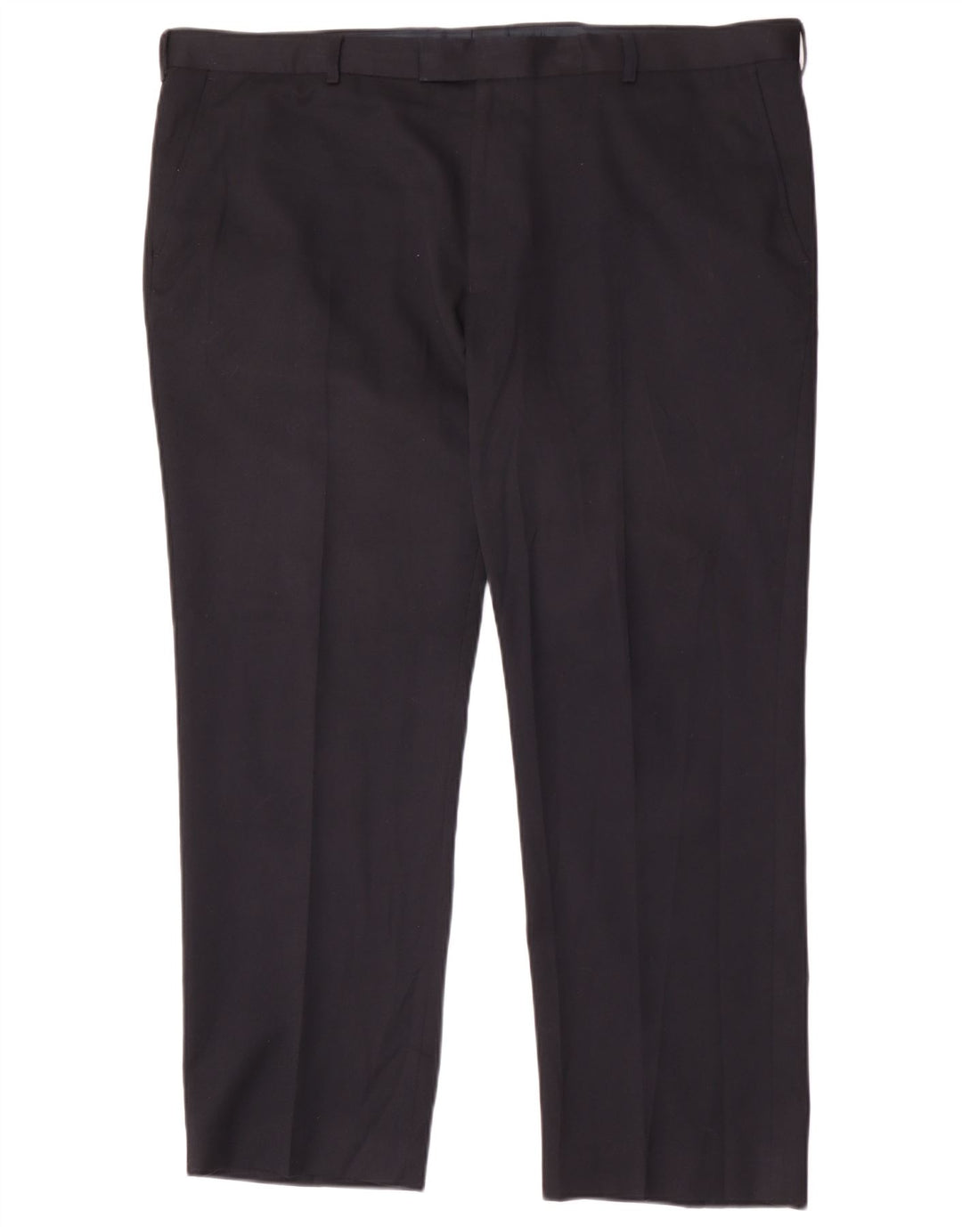 Marks & Spencer Herre Regular Straight Suit Bukser W42 L29 Navy Blue