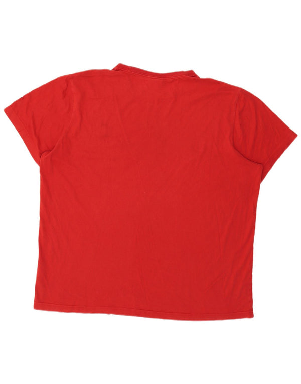 Puma Herre Grafisk T-Shirt Top XL Rød