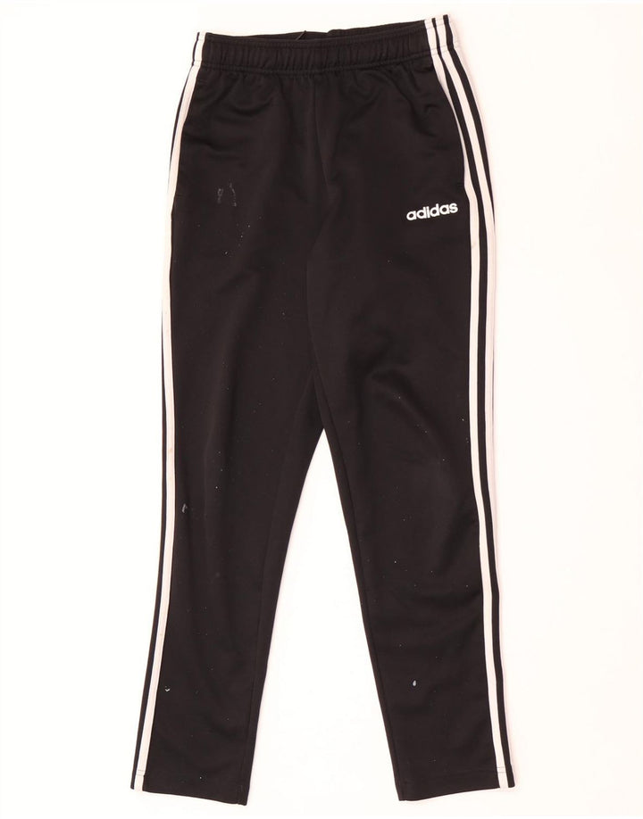 Adidas Drenge Træningsdragt Bukser 13-14 År Sort Polyester
