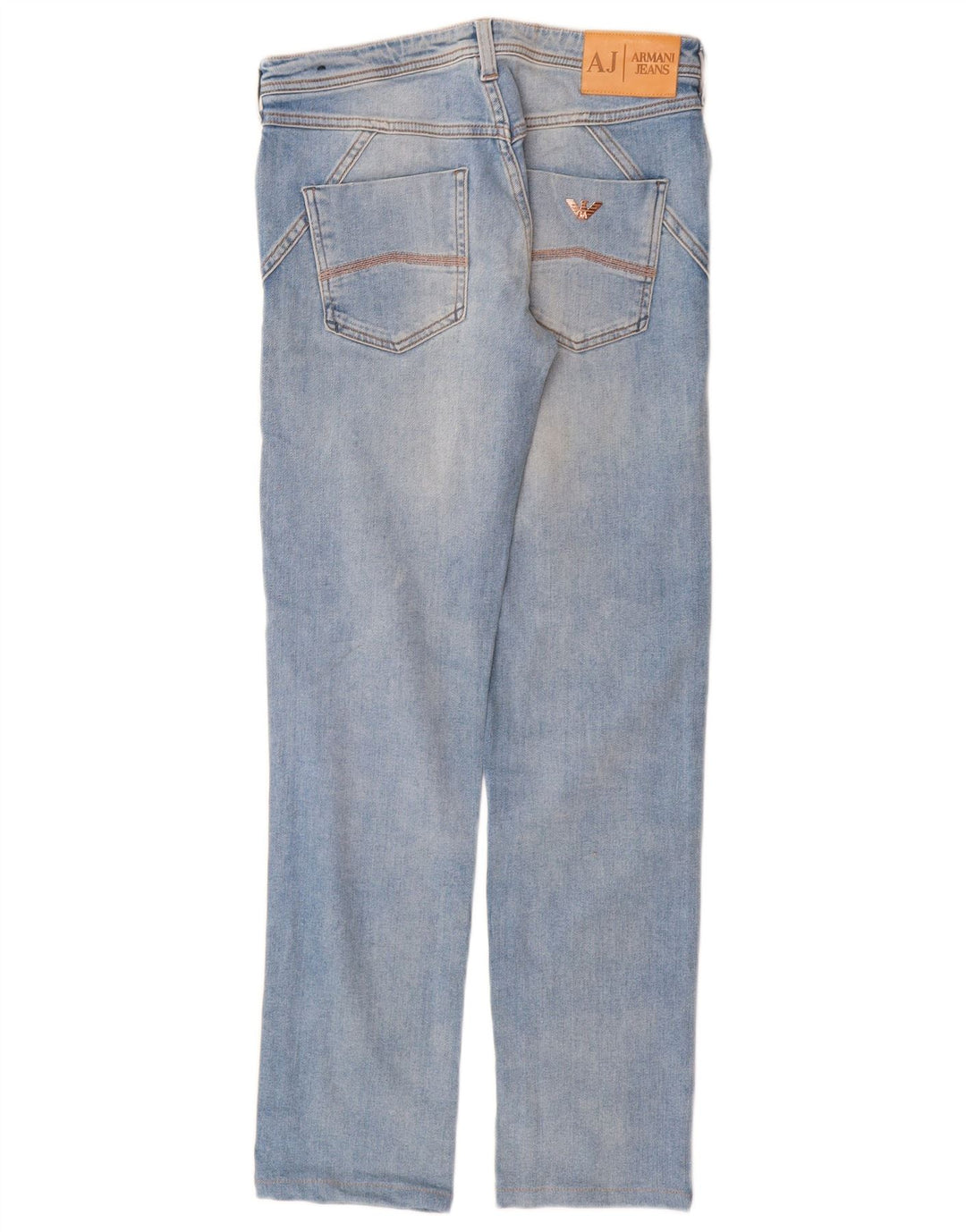 ARMANI Lige jeans til kvinder W24 L29 Blå