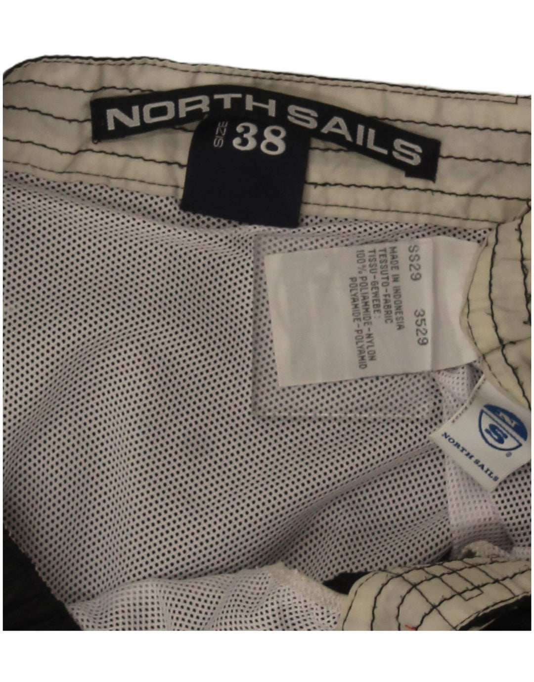 North Sails Herre Grafiske Badeshorts XL Sort Polyamid