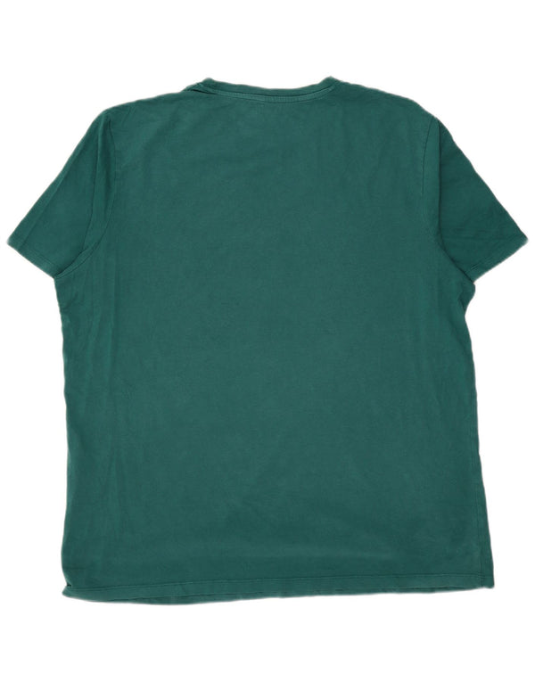 Jack & Jones Herre grafisk T-shirt Top XL Grøn Bomuld
