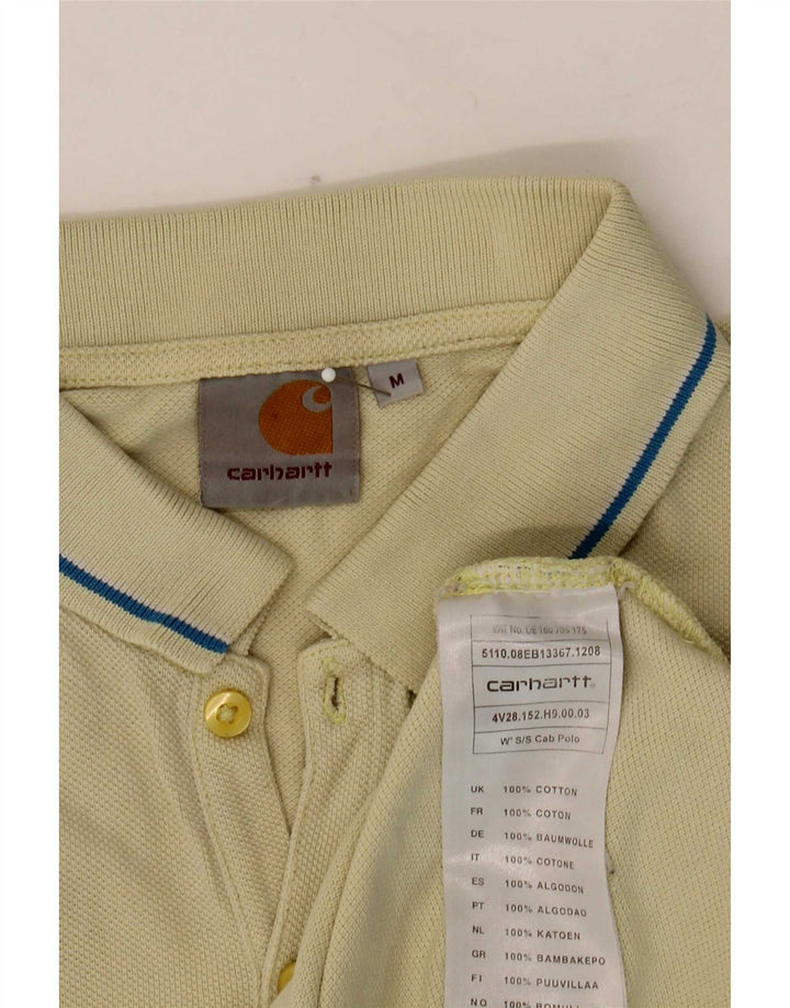 Carhartt herre poloshirt Medium gul bomuld