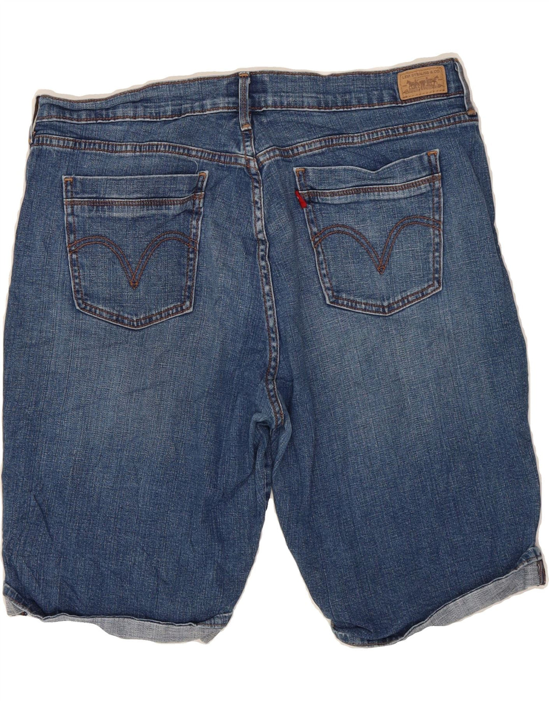 LEVI'S Womens Denim Shorts US 16 2XL W36  Blue Cotton Classic Vintage Levi's and Second-Hand Levi's from Messina Hembry 