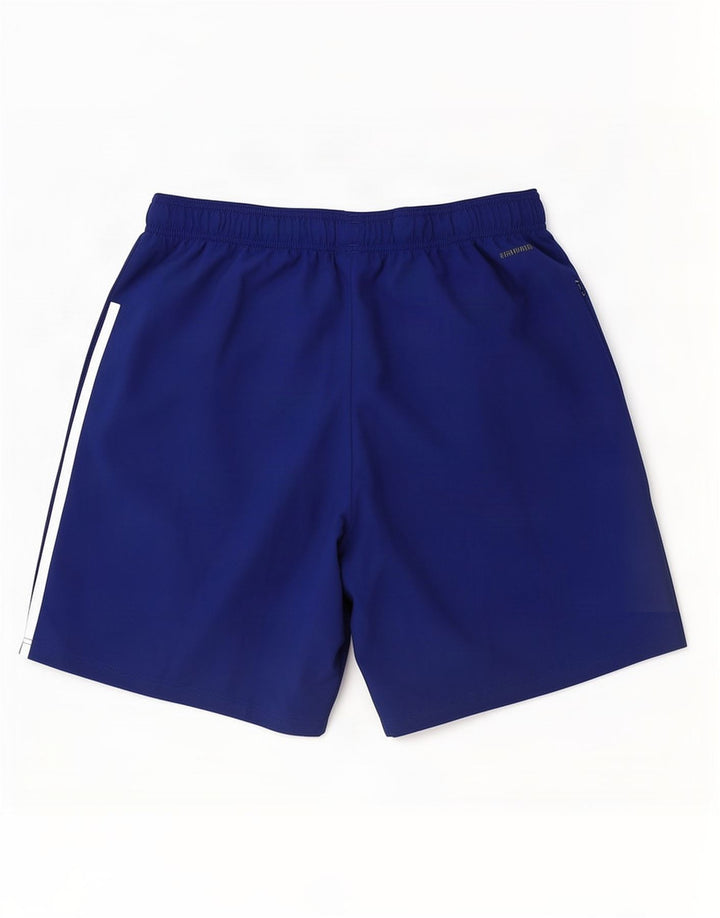 Adidas Aeroready Sportsshorts til mænd store blå polyester