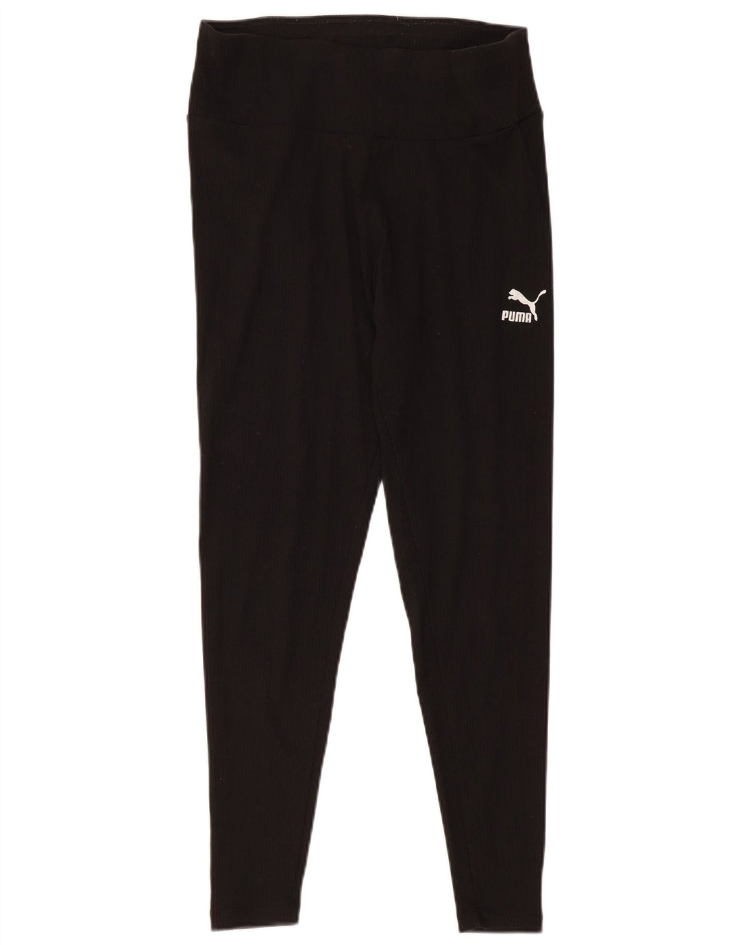 Puma Dame Leggings UK 14 Large Black Bomuld