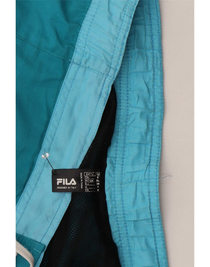 Fila Badeshorts til mænd XL Blå Colourblock Polyester