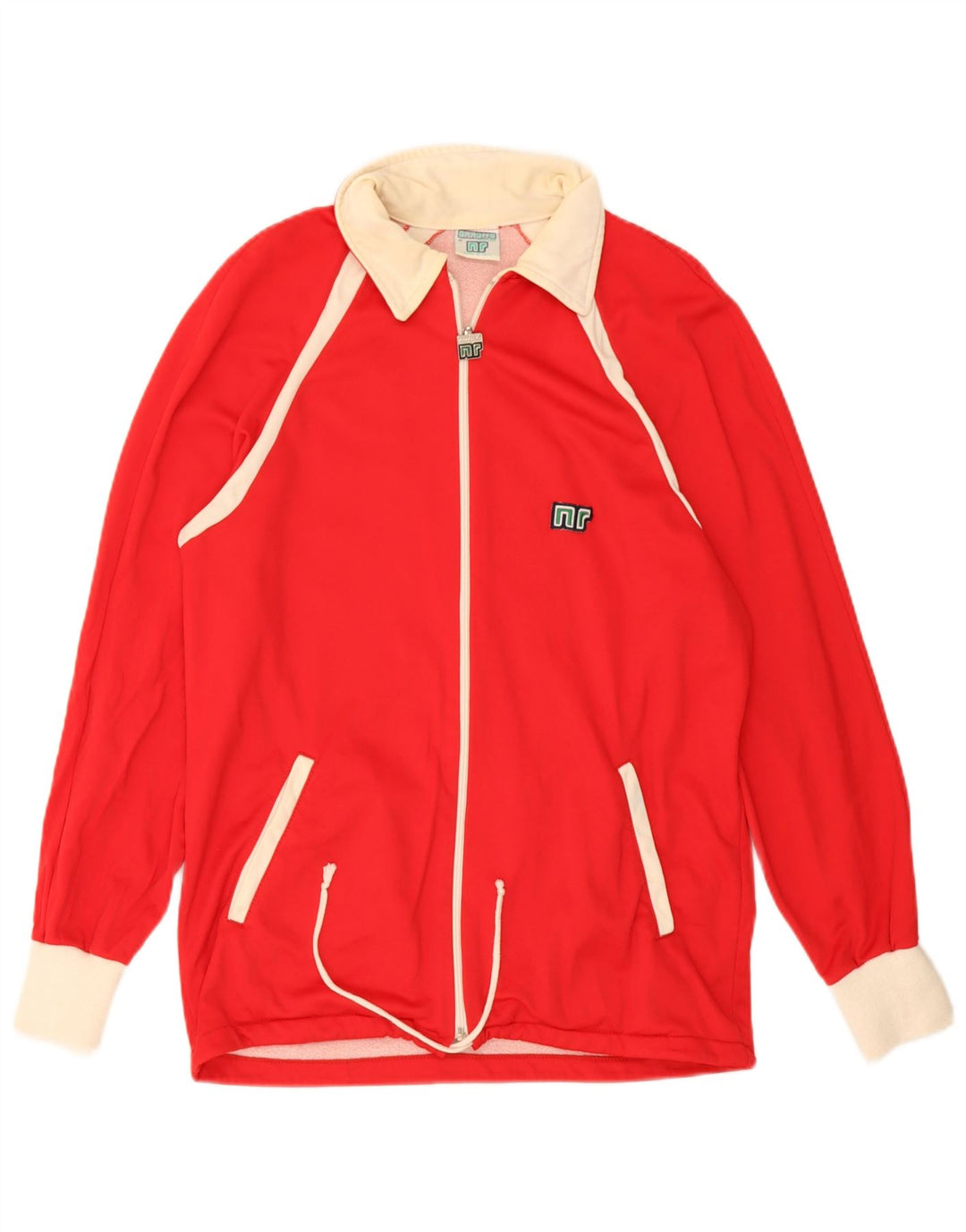 Ennerre Herre træningsdragt Topjakke IT 48 Medium Rød Colourblock