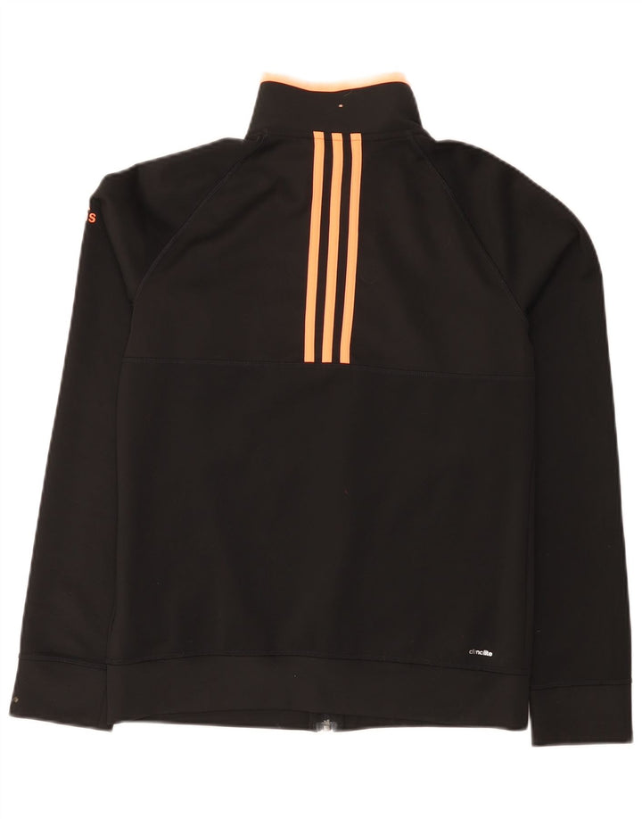 Adidas Dame Climalite Træningsdragt Topjakke UK 12/14 Medium Sort