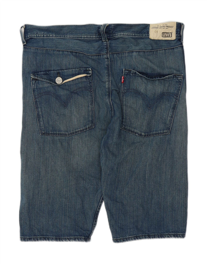 LEVI'S Mens Denim Shorts W36 Large Blue Vintage Levi's and Second-Hand Levi's from Messina Hembry 