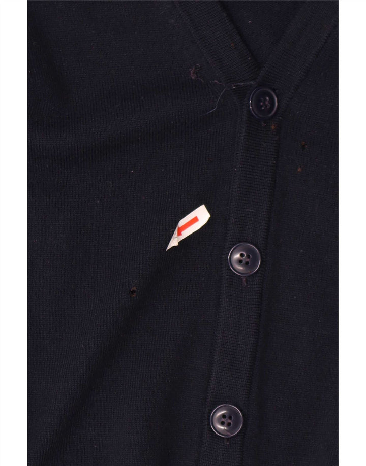 Marks & Spencer Herre cardigan sweater Stor marineblå akryl