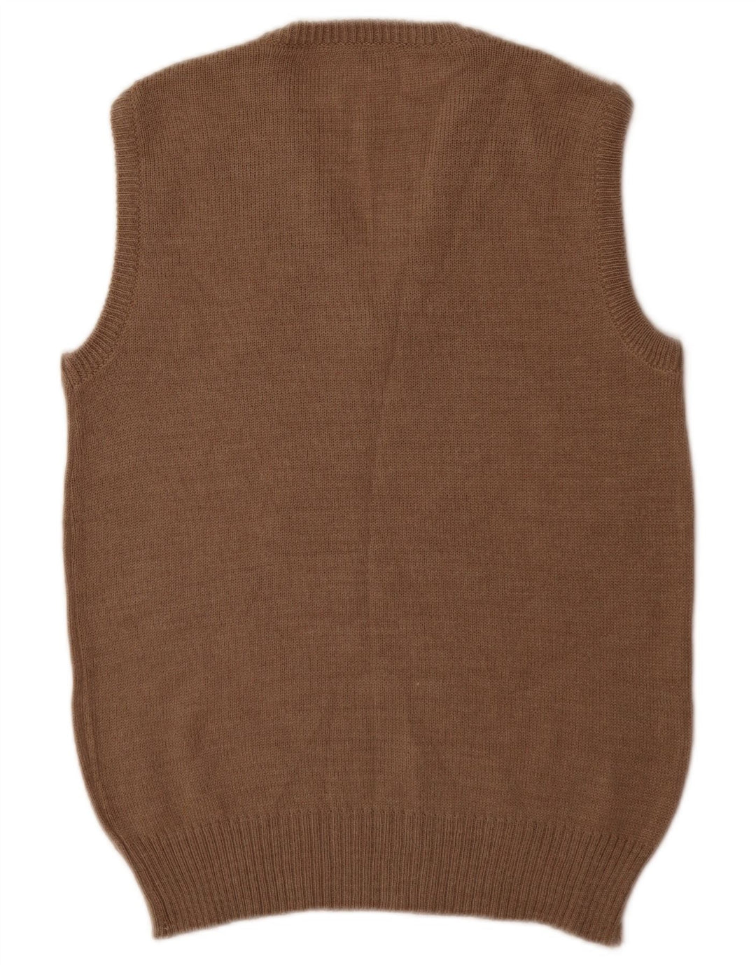 Vintage herrevest tanktop lille beige argyle/diamant akryl