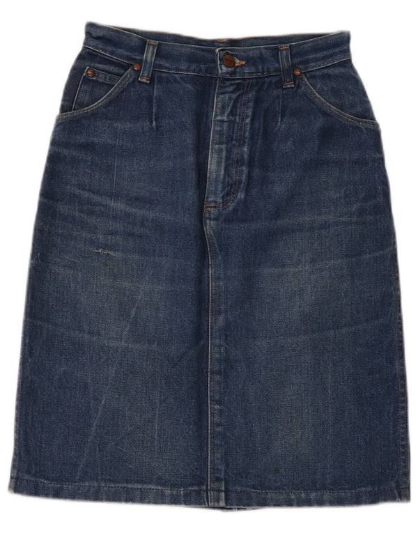 Wrangler piger denim nederdel 11-12 år W27 blå bomuld