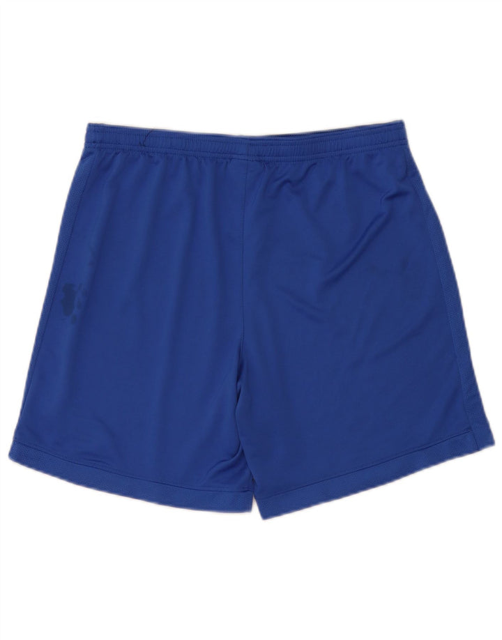 Nike Herre Dri Fit sportsshorts store blå polyester