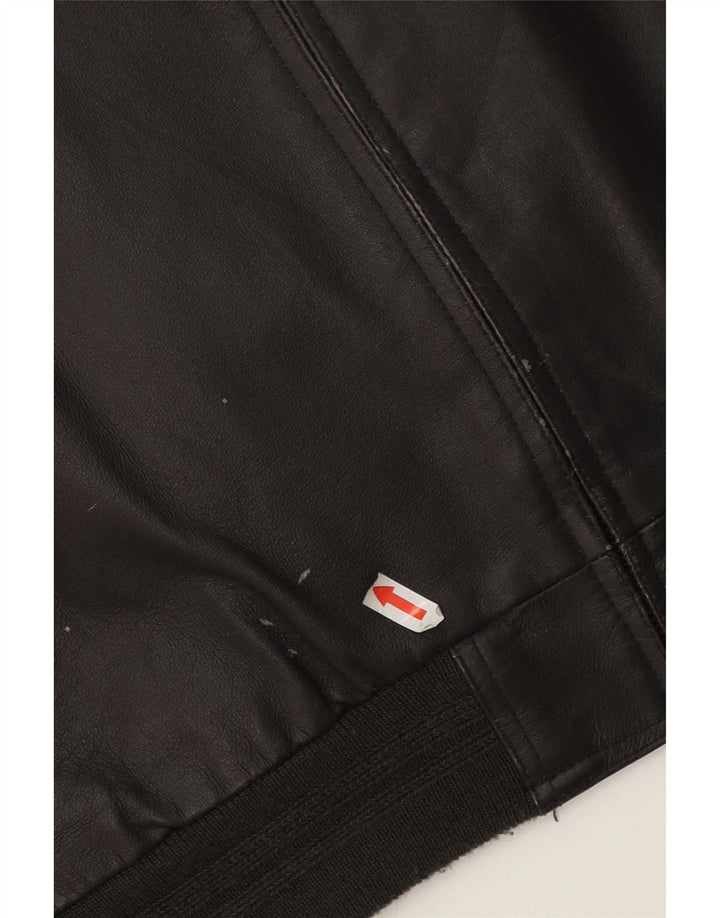 Vintage herre læderjakke UK 42 XL Brun