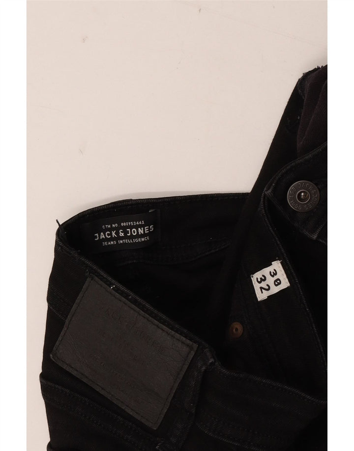 JACK & JONES Herre Liam Skinny Jeans W30 L32 Sort